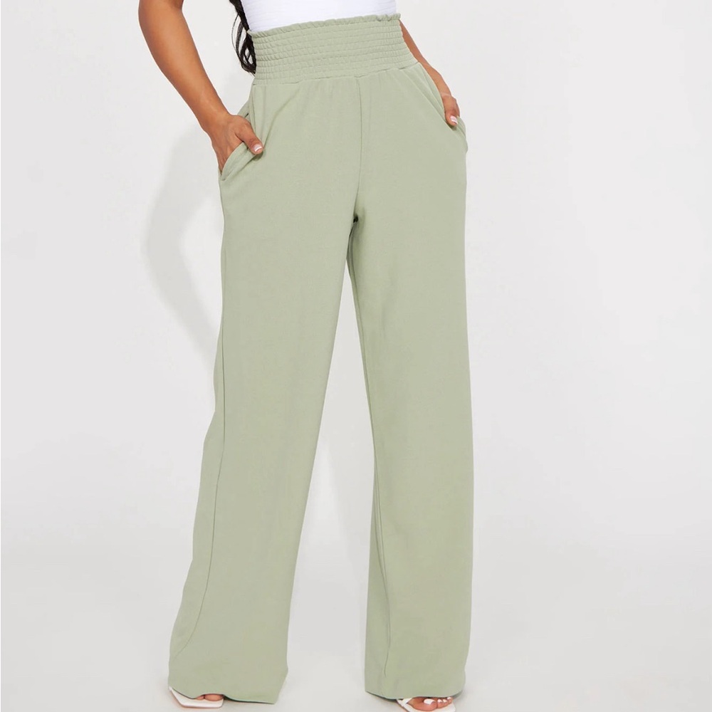 High Rise Wide Leg